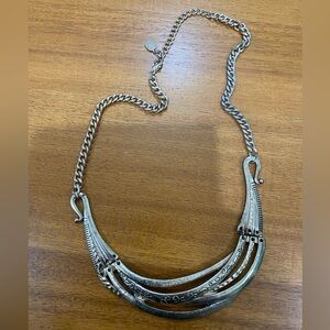 Costume Jewelry Silver Necklace